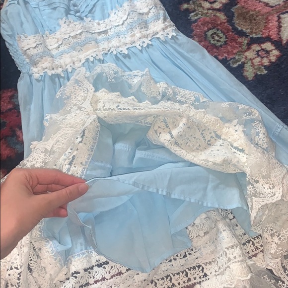 Blue lace sundress - Picture 7 of 7